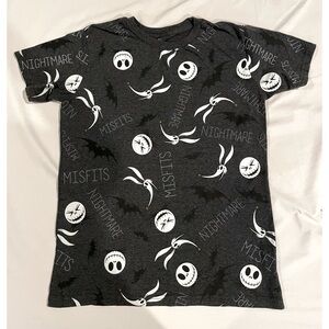 NBC Jack Skellington & Zero tee from the Disney Store in LA boys 10/12 womens XS